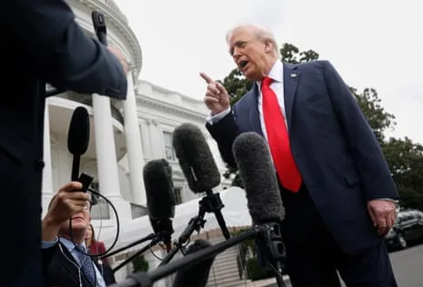 Ex-President Trump Confronts Aussie Reporter, Verifies Talks with PM Albanese